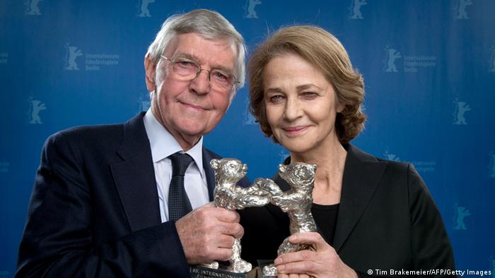Berlinale 2015 Abschluss Gala Preisverleihung Charlotte Rampling und Tom Courtenay