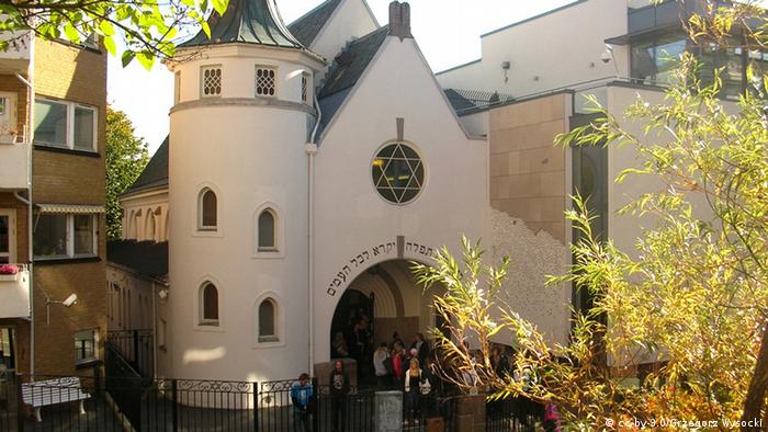 Synagoge in Oslo Norwegen Archivbild