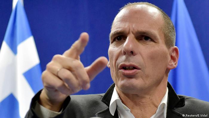 Treffen der Eurogruppen Finanzminister Yanis Varoufakis 