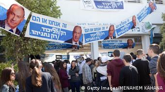 Campania electorală din Israel