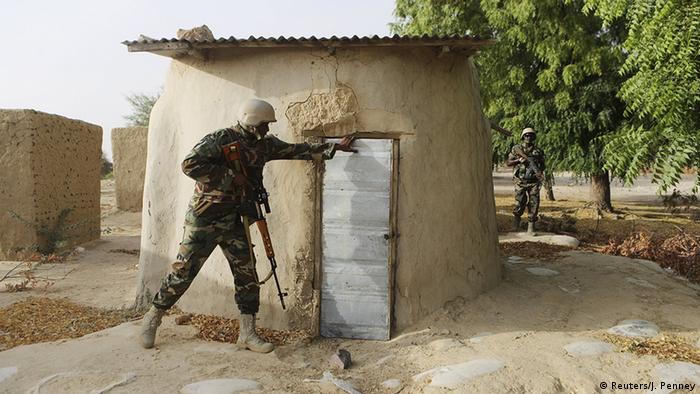 Nigeria Soldaten in Diffa Aktion gegen Boko Haram 