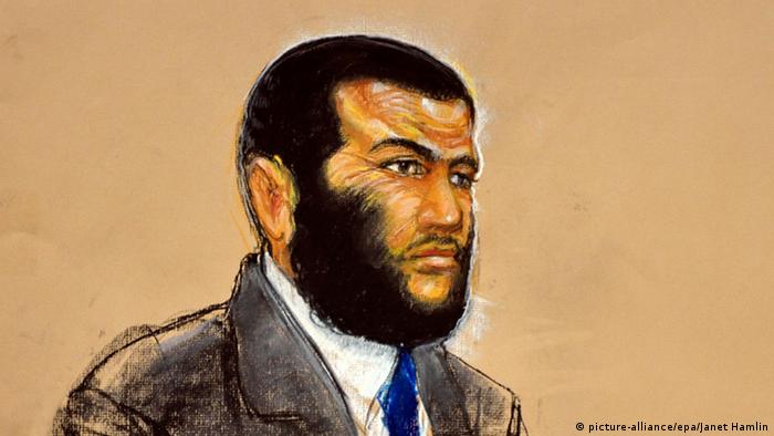 Kanada Omar Khadr Prozess Gerichtszeichnung