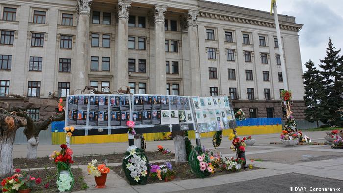 Ukraine Haus der Gewerkschaften in Odessa