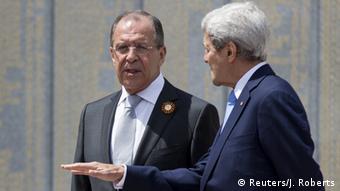 Sergej Lavrov dhe John Kerry