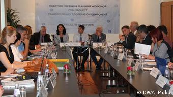 Tirana Kooperationsprojekt zwischen Albanien, Mazedonien, Montenegro