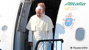 Bosnien und Herzegowina Ankunft Papst Franziskus in Sarajevo