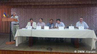 Президія конференції з перейменування міст, що відбулась у Кіровограді