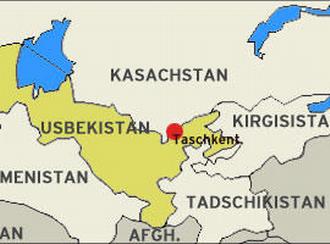 افغانستان یکی از همسایگان ازبکستان است