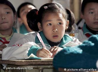Schulkinder in China
