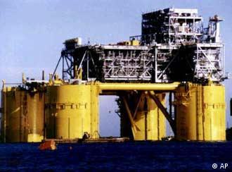 Plataforma petrolífera flutuante da Shell