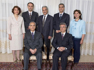 اعضای رهبران جامعه ملی بهائیان ایران که در مه ۲۰۰۸ توسط مقام‌های امنیتی جمهوری اسلامی دستگیر شدند.
