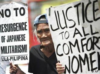 BdT Philippinen Japan Demonstration für Frauen