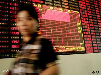 China Schanghai Wirtschaft Börse steigende Kurse