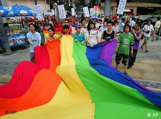 Rechte für Homosexuelle in China