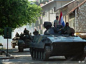 Hrvatski tenkovi ulaze u Knin 1995.