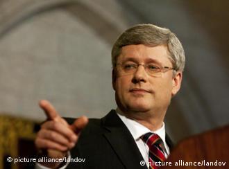 Stephen Harper Ministerpräsidenten Kanada