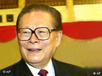Jiang Zemin headshot, as China President, photo 2003/1/31 